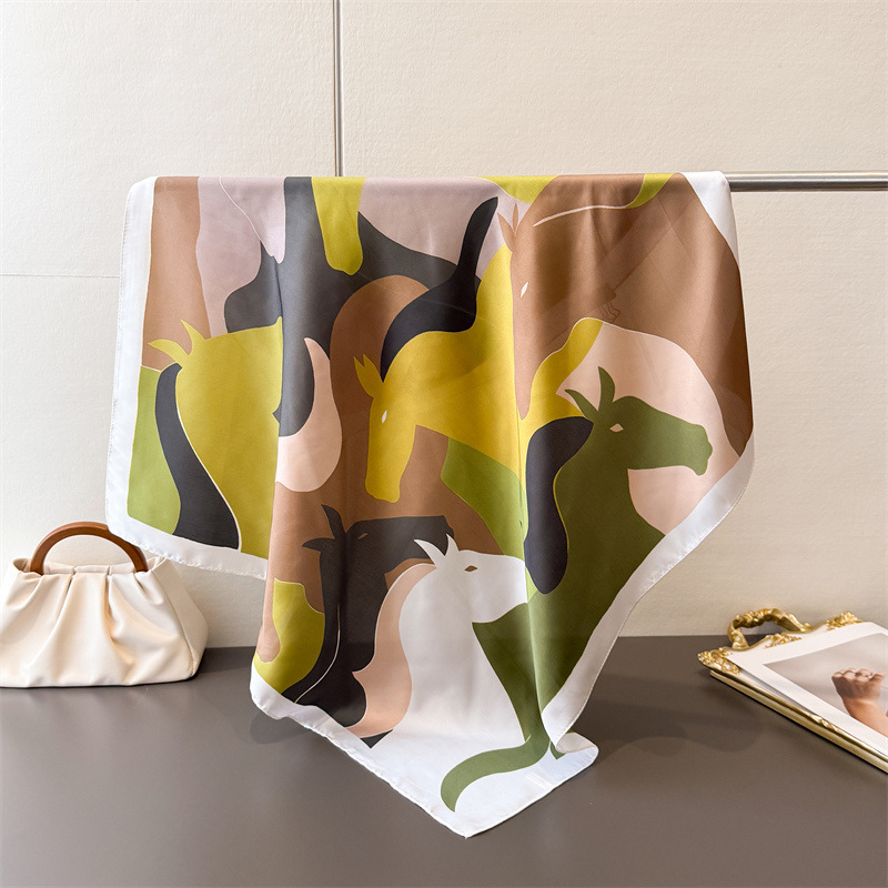 2026 Nieuwe Vrouwen Vierkante  - Scarf Silk Square recensie en prijs