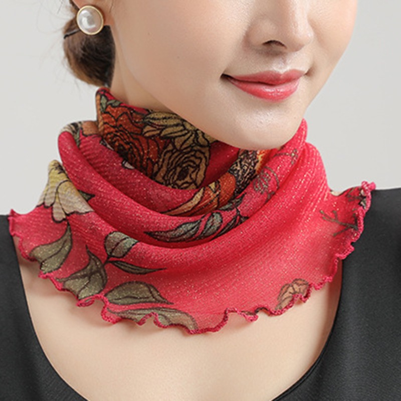 Lente Zomer Chiffon Hals Kraag - Face Scarf Mask recensie en prijs